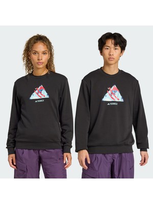 Adidas TERREX KE2320 TERREX SNOW GRAPHIC CREW Sweatshirt