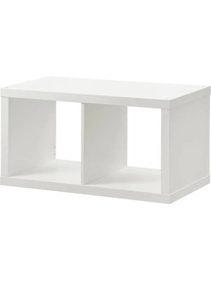 IKEA Kallax Açık Raf Ünitesi Beyaz 77 x 41 cm
