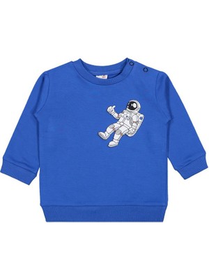 Civil Baby Astronot Baskılı 3'lü Set 6-18 Ay Sweatshirt