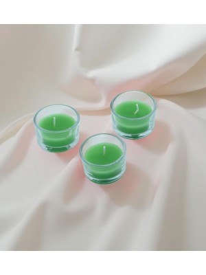 Giftmoda 3'lü Aromatik Kokulu Mini Cam Mum