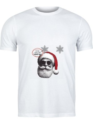 Çılgıntrend Hoş Geldin Yeni Yıl Tasarımlı Tişört – Yılbaşı Temalı Kişiye Özel Hediye Tişört