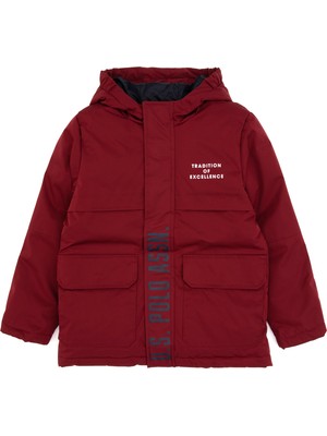 U.s. Polo Assn. Erkek Çocuk Bordo Kaban 50311144-VR014