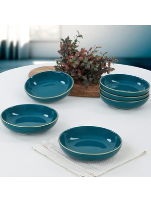 Mena Rise Petrol Mavi Halka Çerezlik/sosluk 13 cm 6 Adet