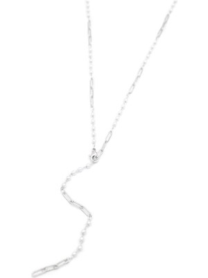 Venüs Shopping Incili Y Kolye - Gümüş