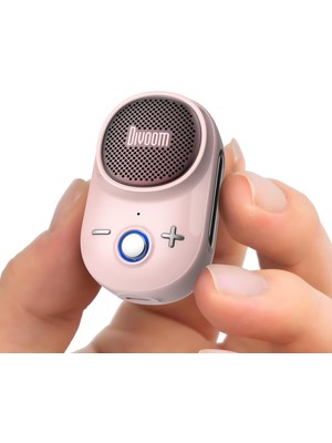 Mena Rise Itour-S Taşınabilir Mini Giyilebilir Hoparlör, Büyük Ses ve Bas, Klipsli Tasarım, IP67 Su Geçirmez ve Toz Geçirmez, 10 Saat Çalma Süresi, Ev, Seyahat, Ofis ve Dış Mekan Için