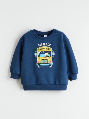 Lc Waikiki Yeni Sezon Baskılı Erkek Çocuk Sweatshirt