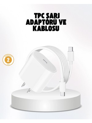 Shopwave iPhone ve iPad Uyumlu 20W Güvenli Usb-C Hızlı Şarj Adaptörü