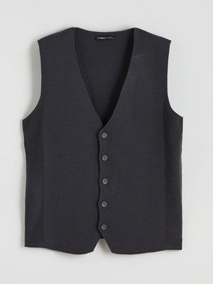 Lc Waikiki Yeni Sezon Standart Kalıp V Yaka Erkek Triko Yelek