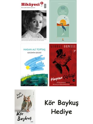 Alfa Yayınları Hikayeci - 5 + Göl Saatleri + Gecenin Gecesi + Hayvan Çiftliği + Kör Baykuş