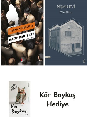 Alfa Yayınları Katip Bartleby + Nişan Evi + Kör Baykuş