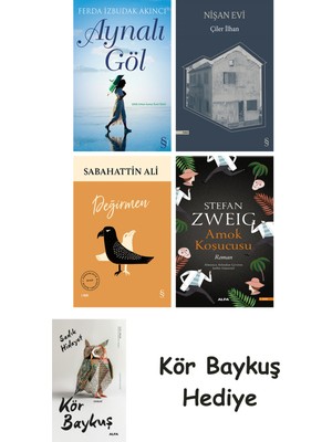 Alfa Yayınları Aynalı Göl + Nişan Evi + Değirmen + Amok Koşucusu + Kör Baykuş