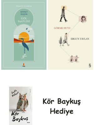 Alfa Yayınları Göl Saatleri + Görme Huyu + Kör Baykuş