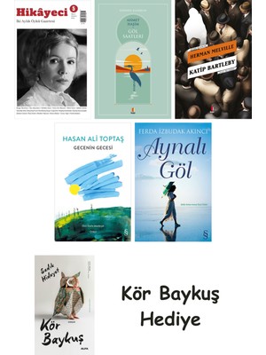 Alfa Yayınları Hikayeci - 5 + Göl Saatleri + Katip Bartleby + Gecenin Gecesi + Aynalı Göl + Kör Baykuş