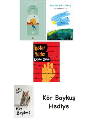 Alfa Yayınları Göl Saatleri + Gecenin Gecesi + Kaçakçı Şahan + Kör Baykuş