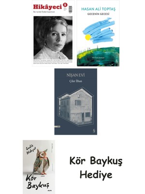 Alfa Yayınları Hikayeci - 5 + Gecenin Gecesi + Nişan Evi + Kör Baykuş
