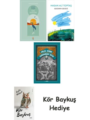 Alfa Yayınları Göl Saatleri + Gecenin Gecesi + Zacharius Usta + Kör Baykuş
