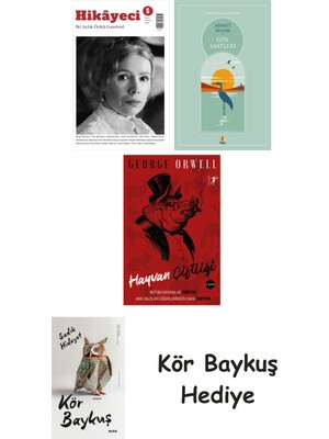 Alfa Yayınları Hikayeci - 5 + Göl Saatleri + Hayvan Çiftliği + Kör Baykuş