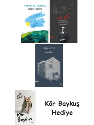 Alfa Yayınları Gecenin Gecesi + Nat Tate + Nişan Evi + Kör Baykuş