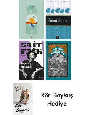 Alfa Yayınları Göl Saatleri + Ümmi Sinan + Seçme Hikâyeler + Zacharius Usta + Kör Baykuş