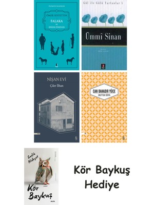 Alfa Yayınları Falaka ve Diğer Öyküler + Ümmi Sinan + Nişan Evi + Unuttum Dünya + Kör Baykuş