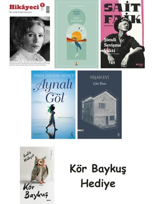 Alfa Yayınları Hikayeci - 5 + Göl Saatleri + Şimdi Sevişme Vakti + Aynalı Göl + Nişan Evi + Kör Baykuş
