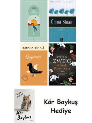 Alfa Yayınları Göl Saatleri + Ümmi Sinan + Değirmen + Amok Koşucusu + Kör Baykuş
