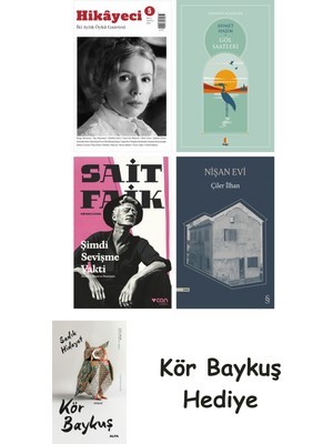 Alfa Yayınları Hikayeci - 5 + Göl Saatleri + Şimdi Sevişme Vakti + Nişan Evi + Kör Baykuş