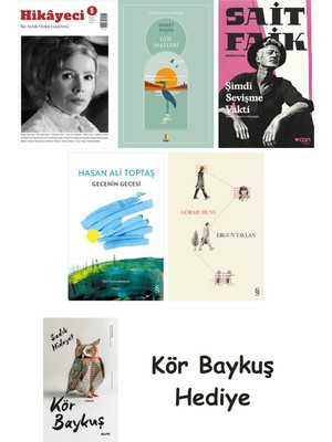 Alfa Yayınları Hikayeci - 5 + Göl Saatleri + Şimdi Sevişme Vakti + Gecenin Gecesi + Görme Huyu + Kör Baykuş