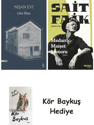 Alfa Yayınları Nişan Evi + Medarı Maişet Motoru + Kör Baykuş