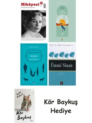 Alfa Yayınları Hikayeci - 5 + Göl Saatleri + Falaka ve Diğer Öyküler + Ümmi Sinan + Kör Baykuş