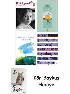 Alfa Yayınları Hikayeci - 5 + Göl Saatleri + Gecenin Gecesi + A ! Etika + Kör Baykuş