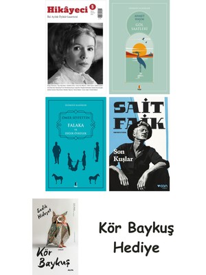 Alfa Yayınları Hikayeci - 5 + Göl Saatleri + Falaka ve Diğer Öyküler + Son Kuşlar + Kör Baykuş
