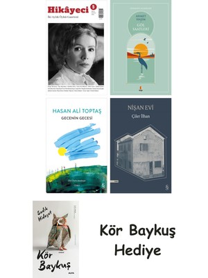 Alfa Yayınları Hikayeci - 5 + Göl Saatleri + Gecenin Gecesi + Nişan Evi + Kör Baykuş