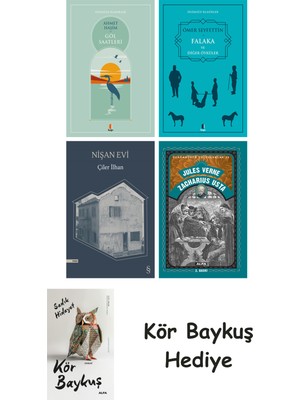Alfa Yayınları Göl Saatleri + Falaka ve Diğer Öyküler + Nişan Evi + Zacharius Usta + Kör Baykuş