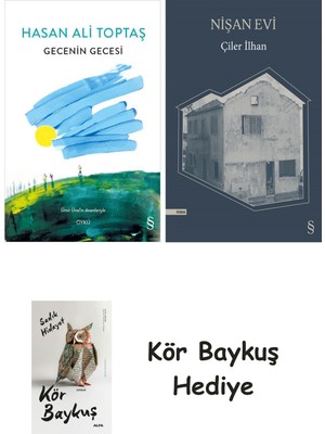 Alfa Yayınları Gecenin Gecesi + Nişan Evi + Kör Baykuş