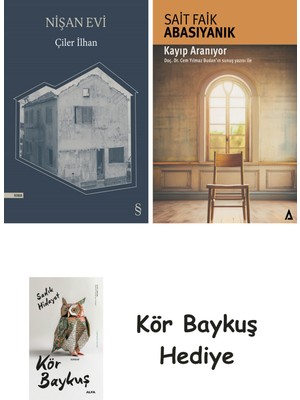 Alfa Yayınları Nişan Evi + Kayıp Aranıyor + Kör Baykuş