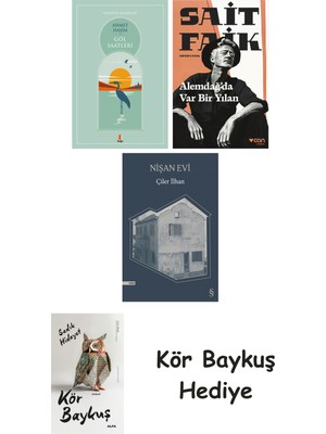 Alfa Yayınları Göl Saatleri + Alemdağda Var Bir Yılan + Nişan Evi + Kör Baykuş