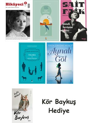 Alfa Yayınları Hikayeci - 5 + Göl Saatleri + Şimdi Sevişme Vakti + Falaka ve Diğer Öyküler + Aynalı Göl + Kör Baykuş