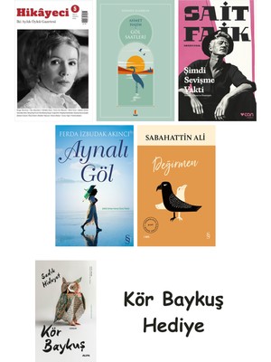 Alfa Yayınları Hikayeci - 5 + Göl Saatleri + Şimdi Sevişme Vakti + Aynalı Göl + Değirmen + Kör Baykuş