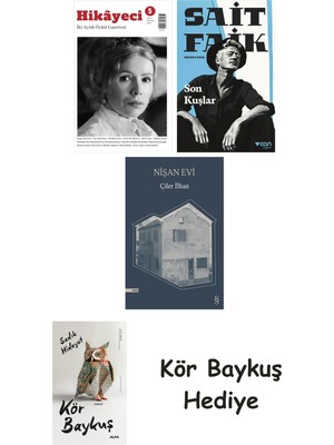 Alfa Yayınları Hikayeci - 5 + Son Kuşlar + Nişan Evi + Kör Baykuş