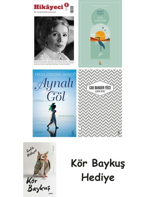 Alfa Yayınları Hikayeci - 5 + Göl Saatleri + Aynalı Göl + Uzakta Beyaz + Kör Baykuş