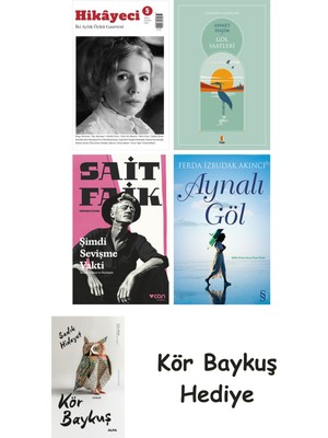 Alfa Yayınları Hikayeci - 5 + Göl Saatleri + Şimdi Sevişme Vakti + Aynalı Göl + Kör Baykuş