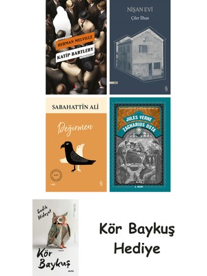 Alfa Yayınları Katip Bartleby + Nişan Evi + Değirmen + Zacharius Usta + Kör Baykuş