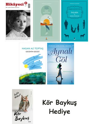 Alfa Yayınları Hikayeci - 5 + Göl Saatleri + Falaka ve Diğer Öyküler + Gecenin Gecesi + Aynalı Göl + Kör Baykuş