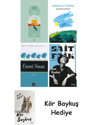 Alfa Yayınları Göl Saatleri + Gecenin Gecesi + Ümmi Sinan + Son Kuşlar + Kör Baykuş
