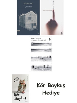 Alfa Yayınları Nişan Evi + Olmayanım Içinizde + Zamanın Işaretleri + Kör Baykuş