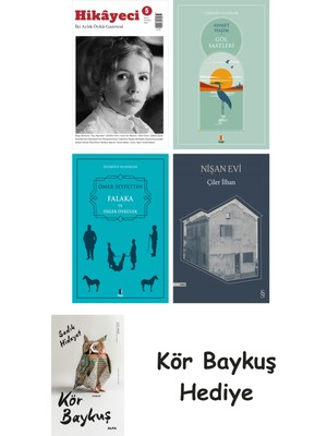 Alfa Yayınları Hikayeci - 5 + Göl Saatleri + Falaka ve Diğer Öyküler + Nişan Evi + Kör Baykuş