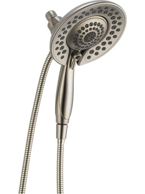 Mena Rise Faucet 58569-SS25-PK IN2ITION Hssh 2,5 Gpm 5 Ayar Kombo, Su Akışı, Paslanmaz