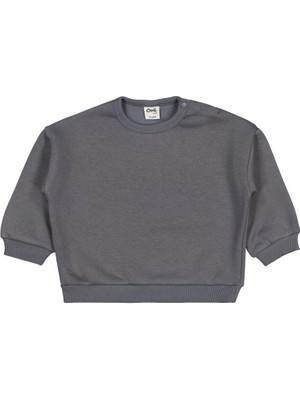Civil Baby Basic 6-18 Ay Sweatshirt - Gri