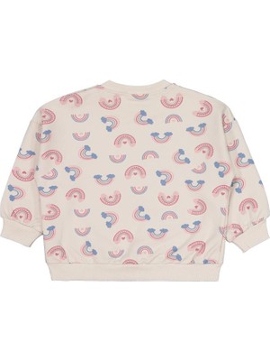 Civil Baby Gökkuşağı Empirme 6-18 Ay Sweatshirt